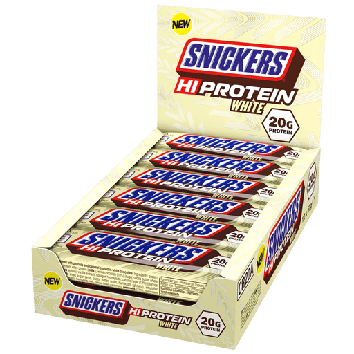 Snickers Hi-Protein White Bar - 12x57g.