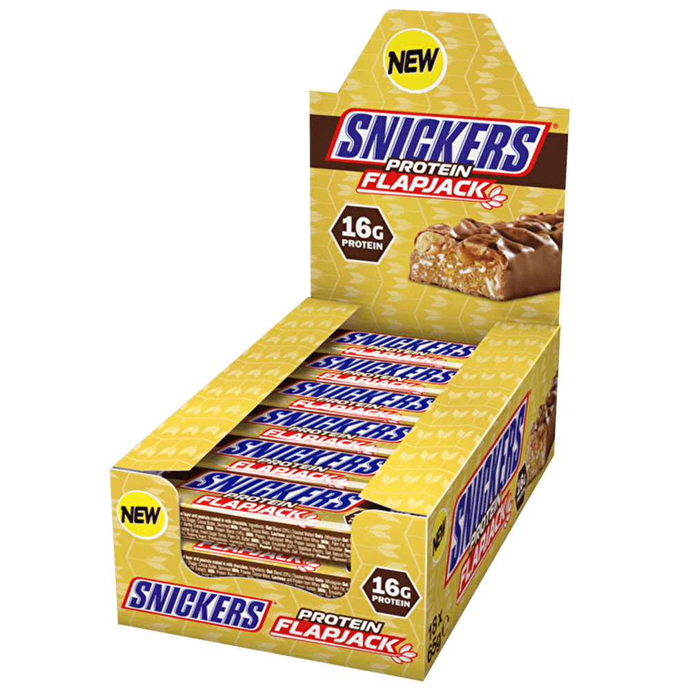 Snickers Protein Flapjack - 18x65g.