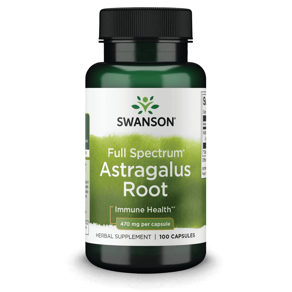 Astragalus Root 470mg. - 100 caps.