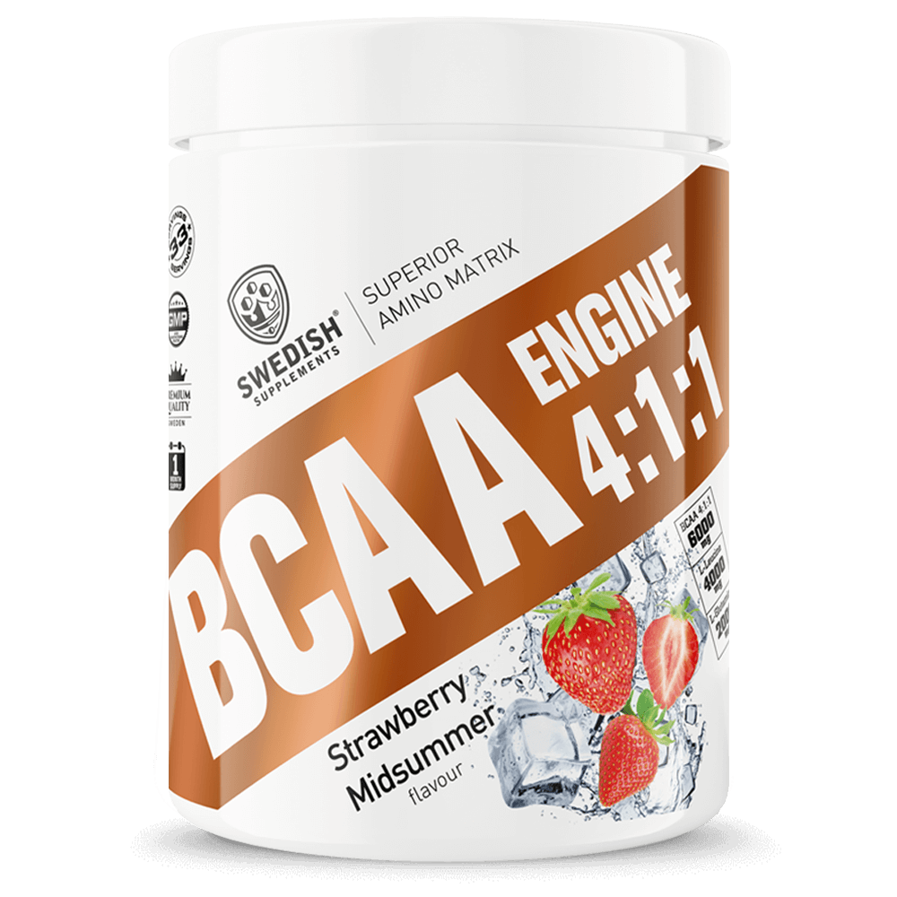 BCAA Engine Strawberry Midsommer - 30 serv.