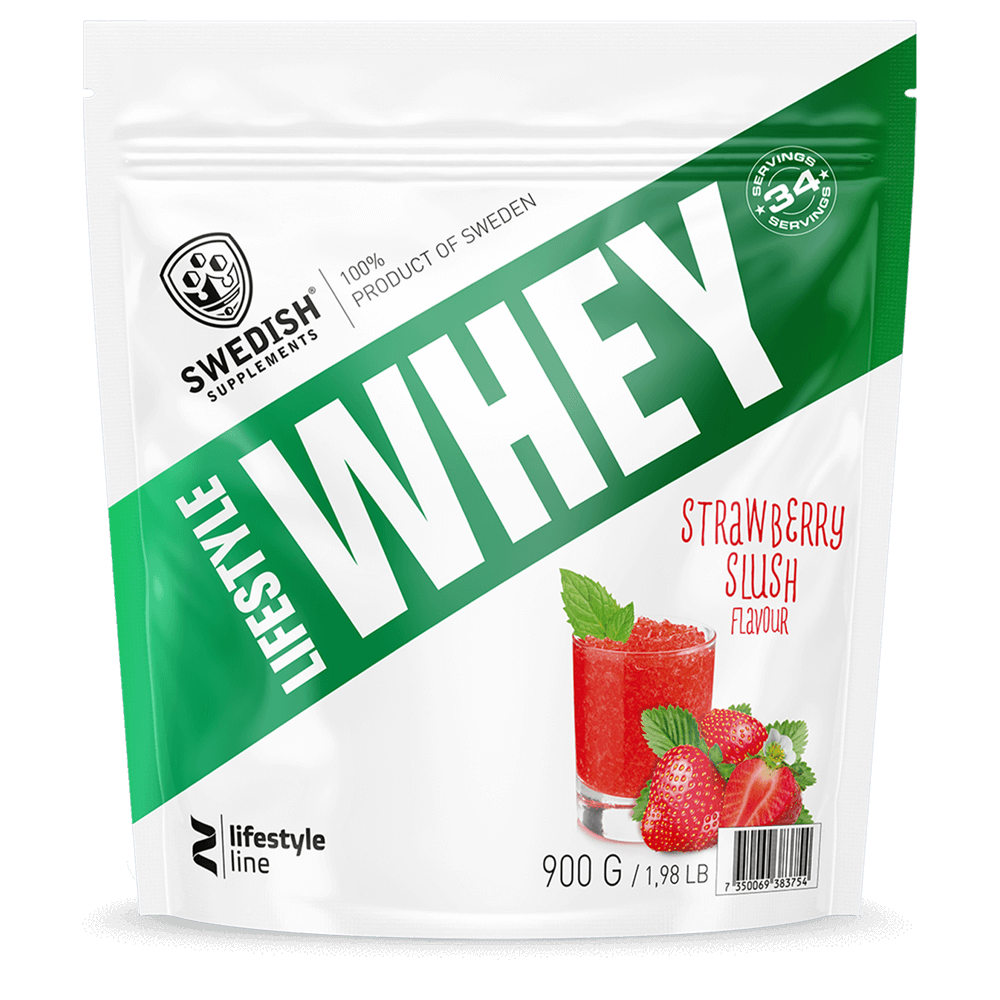 Lifestyle Whey Strawberry Slush - 900g.