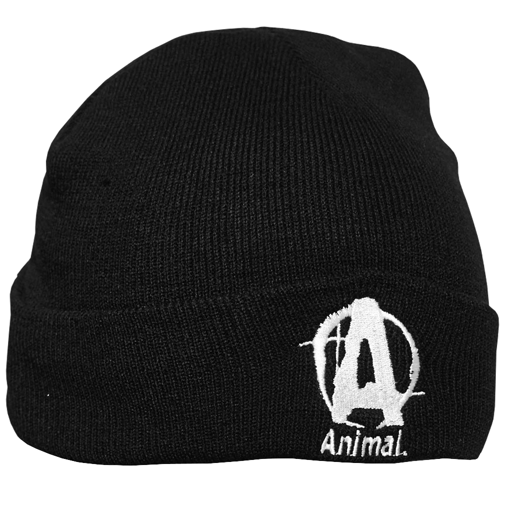 Animal Beanie - Black