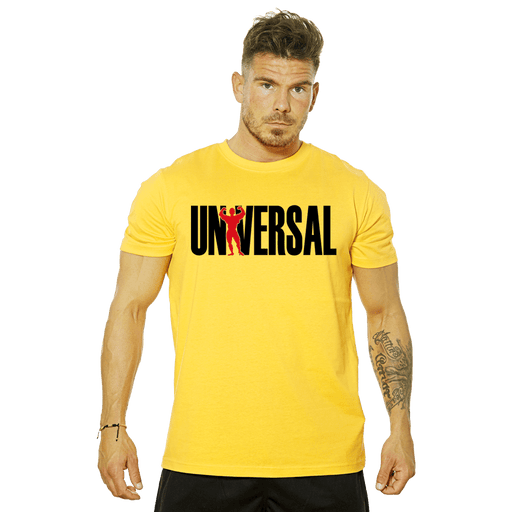 Universal Logo Tee - Yellow