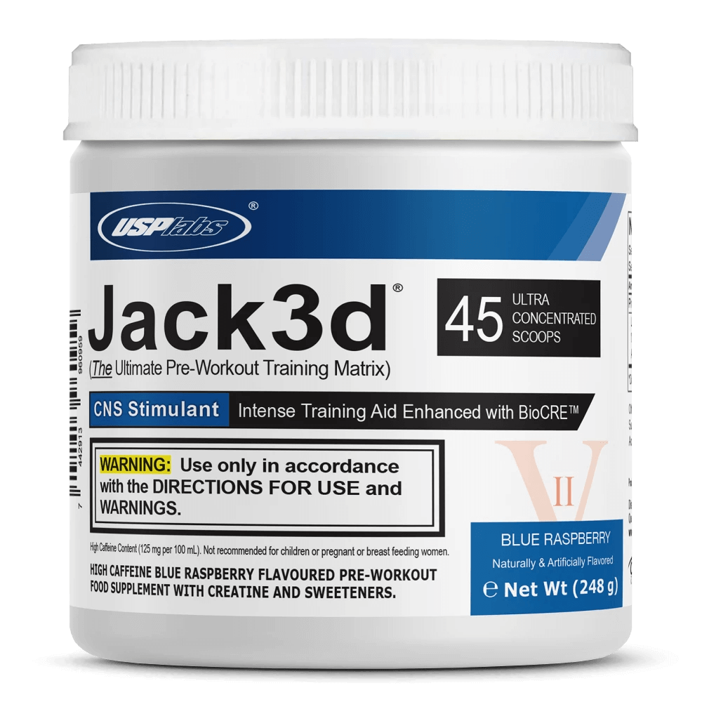 Jack3d Blue Raspberry - 45 serv.