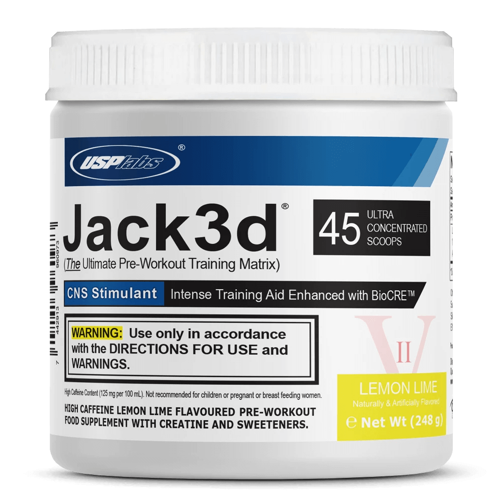 Jack3d Lemon Lime - 45 serv.